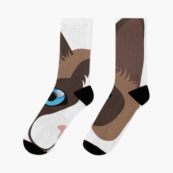 Item preview, Snowshoe cat face designed and sold by ShirtBricks.