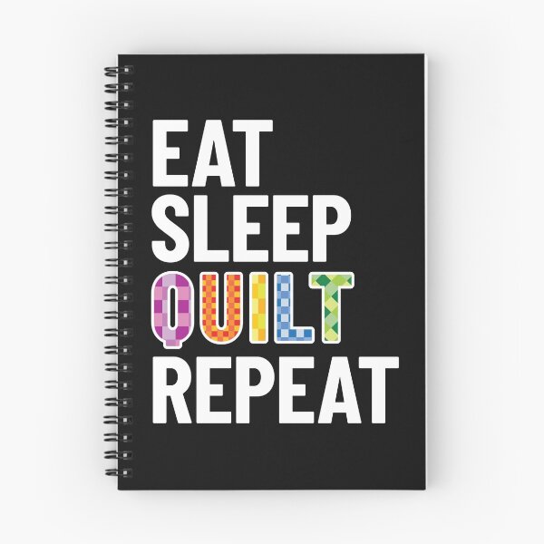 Item preview, Cute Quilting Gift for a Quilter Eat Sleep QUILT designed and sold by EstelleStar.
