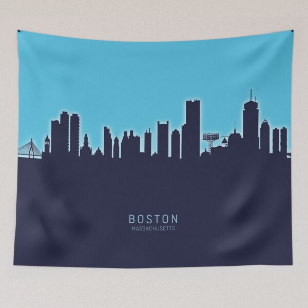 Item preview, Boston Massachusetts Skyline designed and sold by ArtPrints.