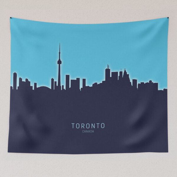 Aperçu de l'œuvre Toronto Canada Skyline créée et vendue par ArtPrints.