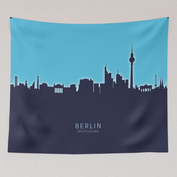 Item preview, Berlin Germany Skyline designed and sold by ArtPrints.