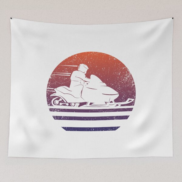 Item preview, Vintage Snowmobile Snowmobiling designed and sold by EstelleStar.