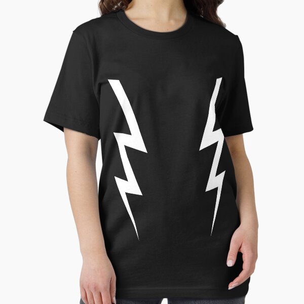 Item preview, Awesome Double White Boosh Lightning Bolts designed and sold by PopArtdom.