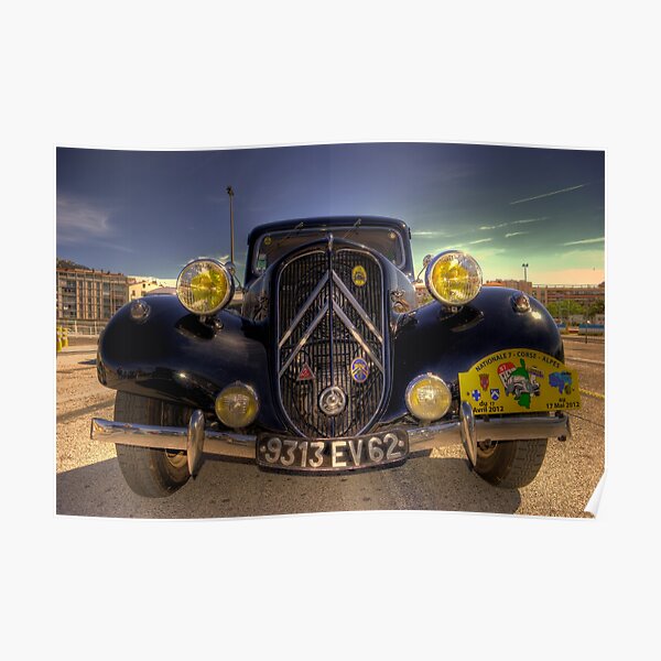 Citroen Traction-Avant Poster
