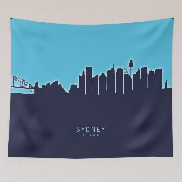 Item preview, Sydney Australia Skyline designed and sold by ArtPrints.