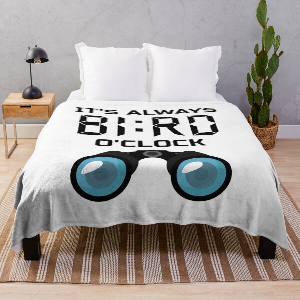 Item preview, It's ALWAYS Bird O'Clock! Birding, Birdwatcher  designed and sold by EstelleStar.