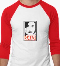 SAID Men's Baseball ¾ T-Shirt
