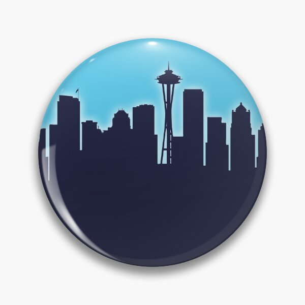 Item preview, Seattle Washington Skyline designed and sold by ArtPrints.