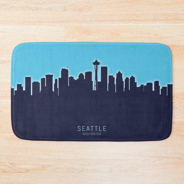 Aperçu de l'œuvre Seattle Washington Skyline créée et vendue par ArtPrints.