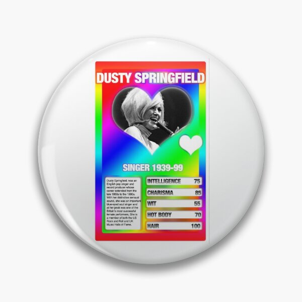 Aperçu de l'œuvre CARTES COMMERCIALES LGBT - DUSTY SPRINGFIELD créée et vendue par MakeASceneFilm.