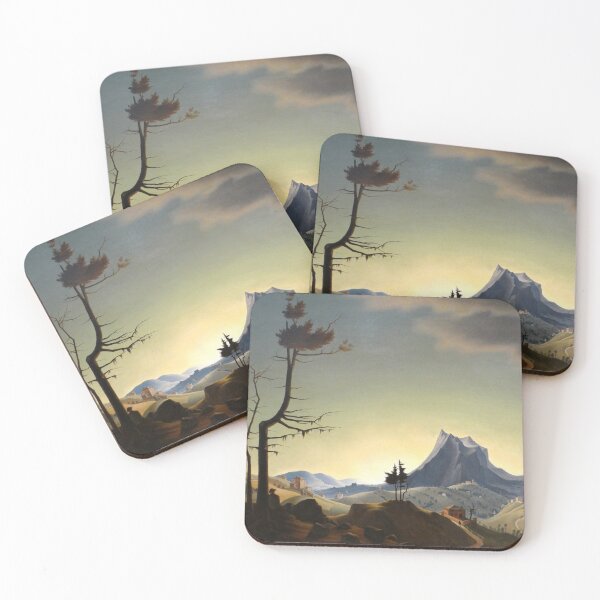 Item preview, Franz Sedlacek - Evening Landscape designed and sold by ArtExpression.