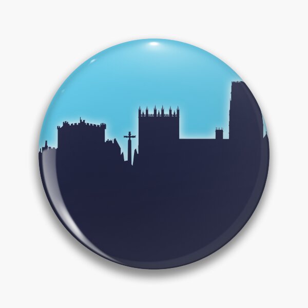 Item preview, Durham England Skyline Cityscape designed and sold by ArtPrints.
