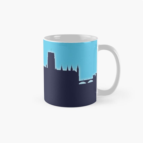 Item preview, Durham England Skyline Cityscape designed and sold by ArtPrints.