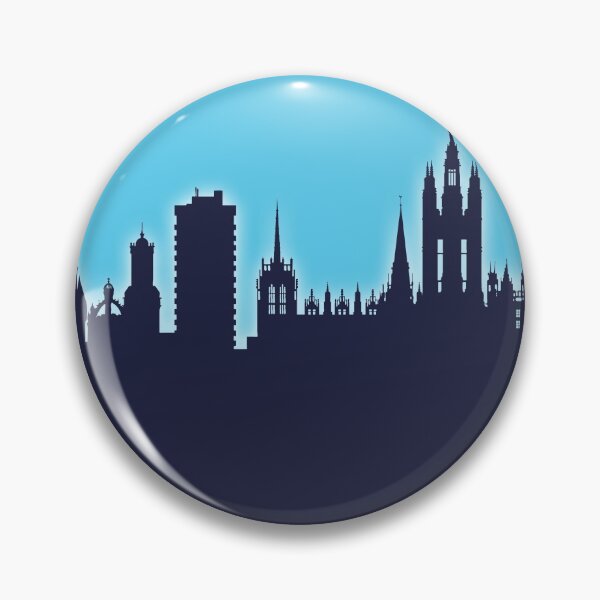 Item preview, Aberdeen Scotland Skyline designed and sold by ArtPrints.