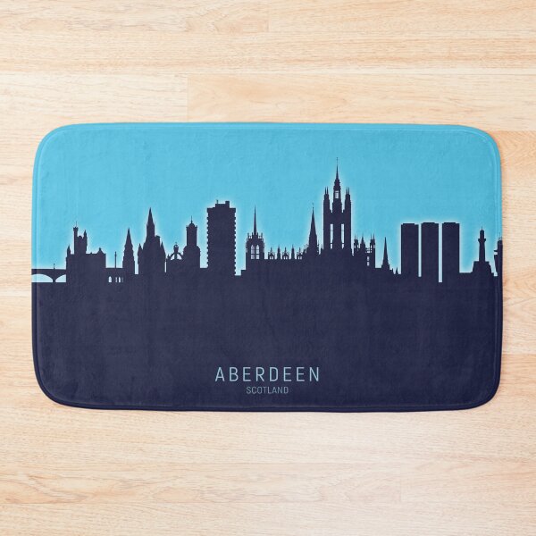 Item preview, Aberdeen Scotland Skyline designed and sold by ArtPrints.
