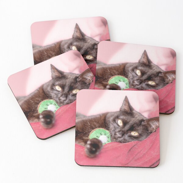 Item preview, Leeroy, the beautiful black cat designed and sold by MiyokoKells.