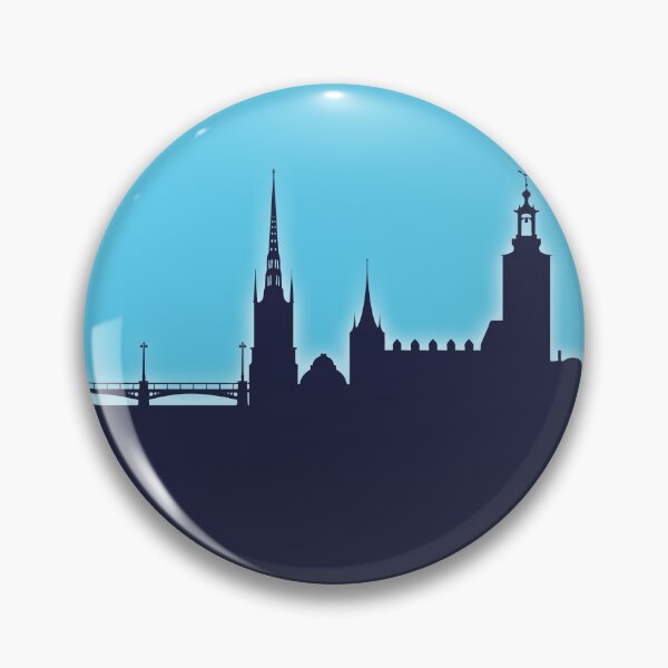 Item preview, Stockholm Sweden Skyline designed and sold by ArtPrints.