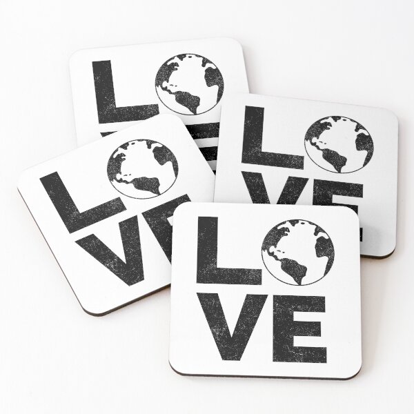 Item preview, Earth Day, Climate Action - The Word LOVE & the Earth designed and sold by EstelleStar.