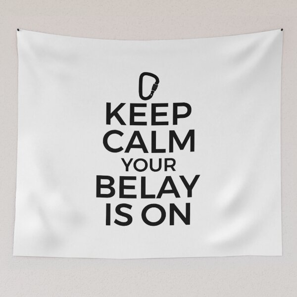 Item preview, Funny Rock Climbing Gift - Your Belay is On designed and sold by EstelleStar.