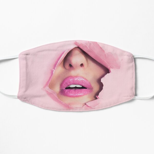 pink sexy lips Small Mask