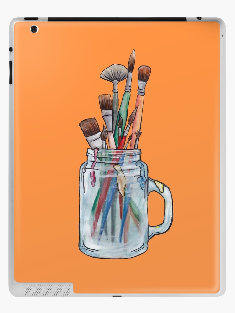 Paint Brushes  Sticker for Sale by LeighsDesigns