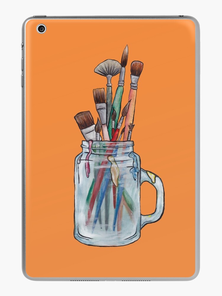 Paint brushes - No background Art Print for Sale by LeighsDesigns