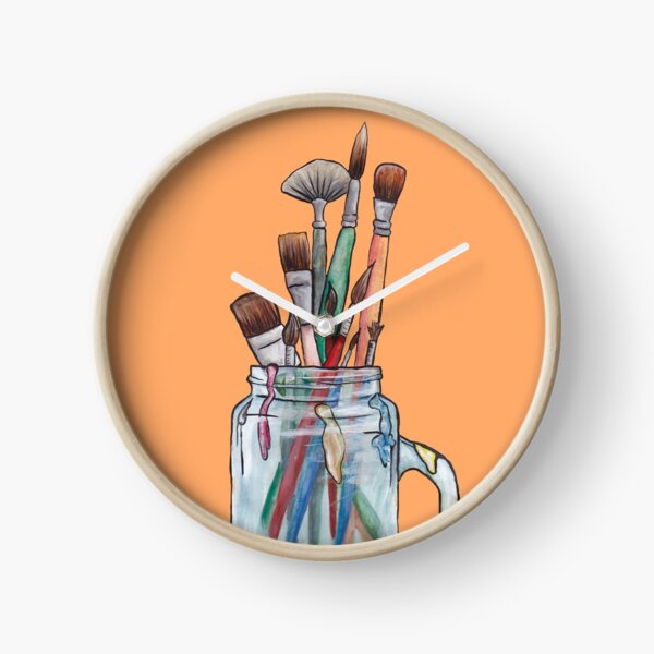 Paint brushes - No background Sticker for Sale by LeighsDesigns