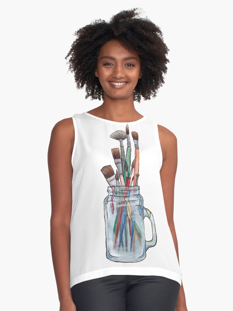 Item preview, Sleeveless Top designed and sold by LeighsDesigns.