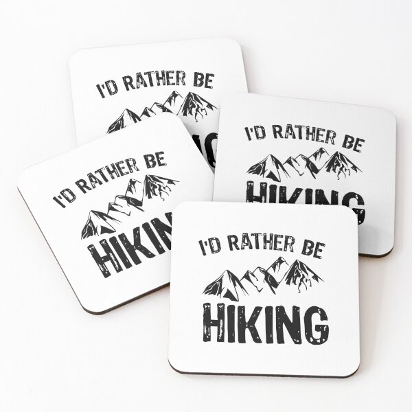 Item preview, Hiker Design: I'd Rather Be Hiking designed and sold by EstelleStar.