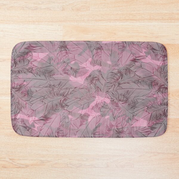 Item preview, pink feather camouflage designed and sold by missninjacookie.