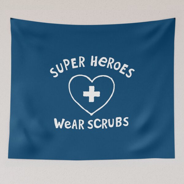 Item preview, Superheroes Wear Scrubs designed and sold by SalahBlt.