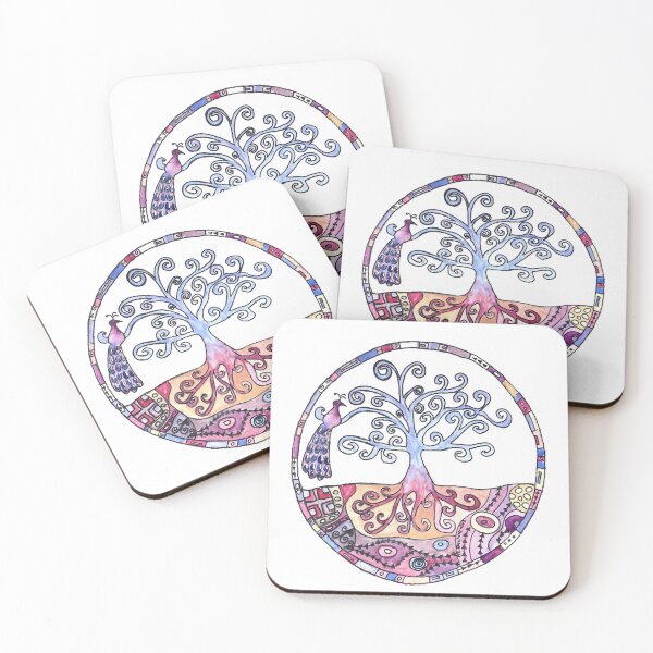 Item preview, Mandala Tree of life Klimt inspired designed and sold by artshop77.