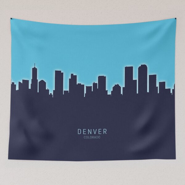 Item preview, Denver Colorado Skyline designed and sold by ArtPrints.