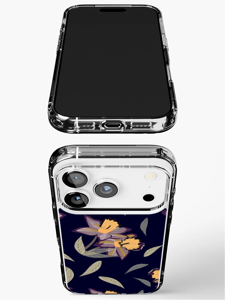 Thumbnail 3 of 5, iPhone Case, Leaves designed and sold by Rococodesigns.
