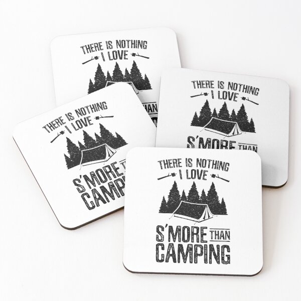 Item preview, Camping S'Mores Marshmallows Funny Outdoors Design designed and sold by EstelleStar.