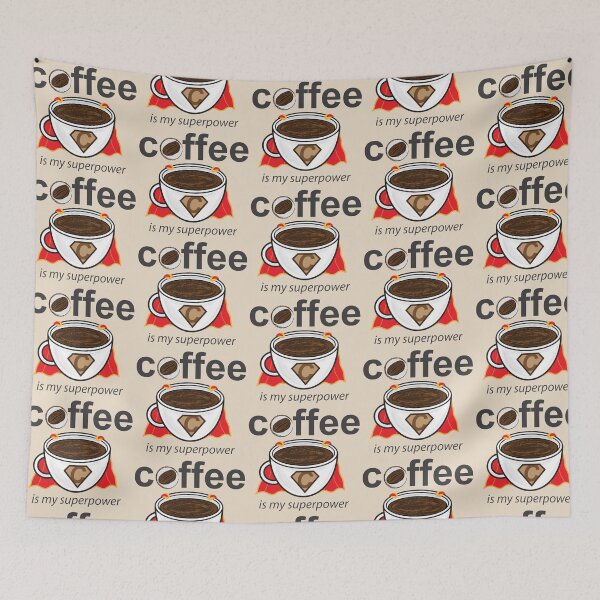 Item preview, Coffee is my Superpower designed and sold by JD's Shop.