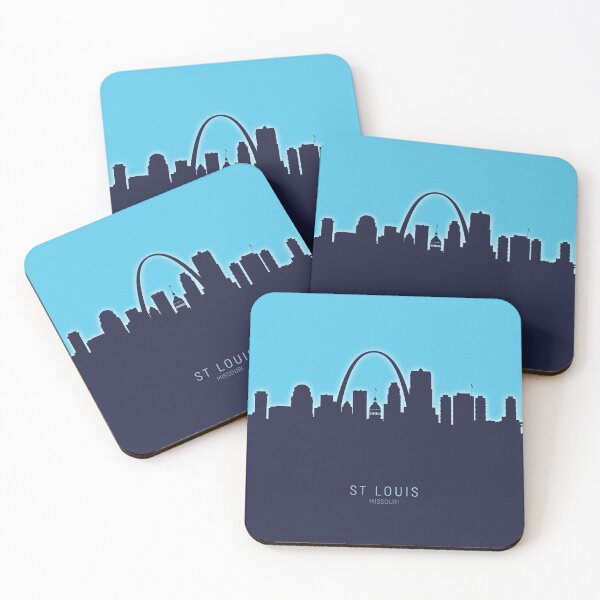 Item preview, St Louis Missouri Skyline designed and sold by ArtPrints.