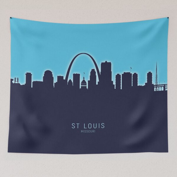 Item preview, St Louis Missouri Skyline designed and sold by ArtPrints.