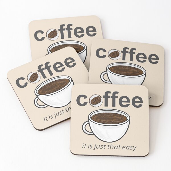 Item preview, Coffee - it is just that easy designed and sold by JD's Shop.