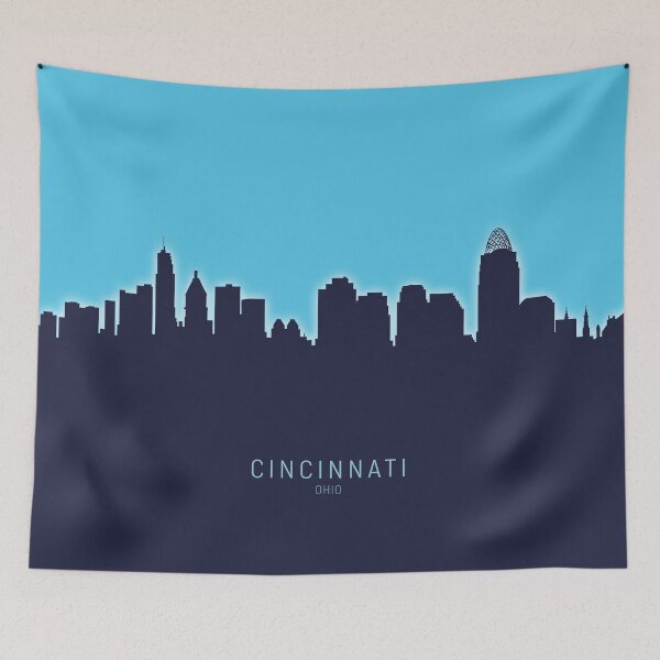 Item preview, Cincinnati Ohio Skyline designed and sold by ArtPrints.