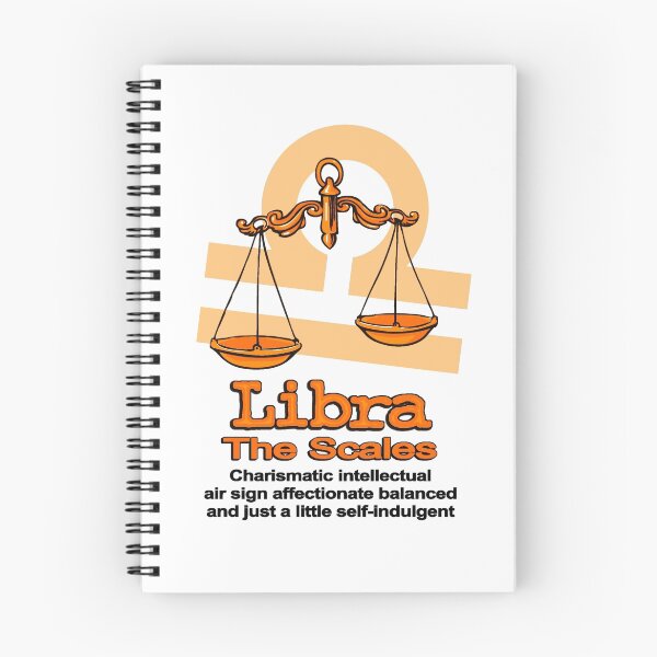 Item preview, Libra the scales in orange designed and sold by Sarah Trett.
