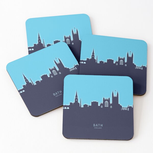 Item preview, Bath England Skyline Cityscape designed and sold by ArtPrints.