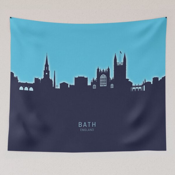 Item preview, Bath England Skyline Cityscape designed and sold by ArtPrints.