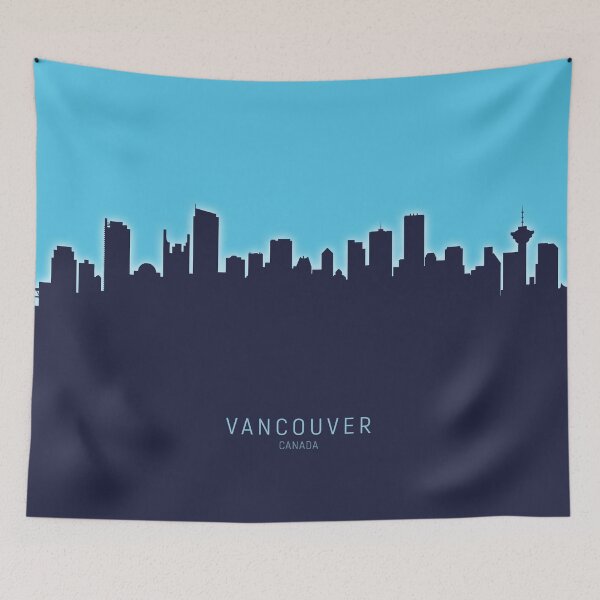 Artikelvorschau, Vancouver Canada Skyline entworfen und verkauft von ArtPrints.