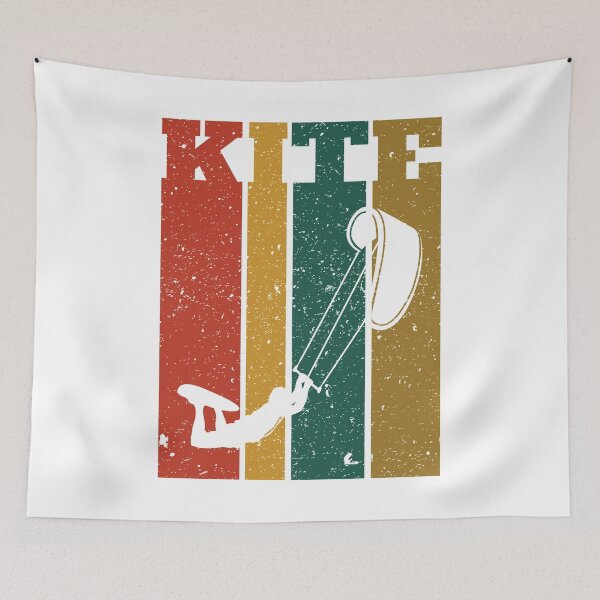 Item preview, Retro Kiteboard Kiteboarder Kiteboarding designed and sold by EstelleStar.