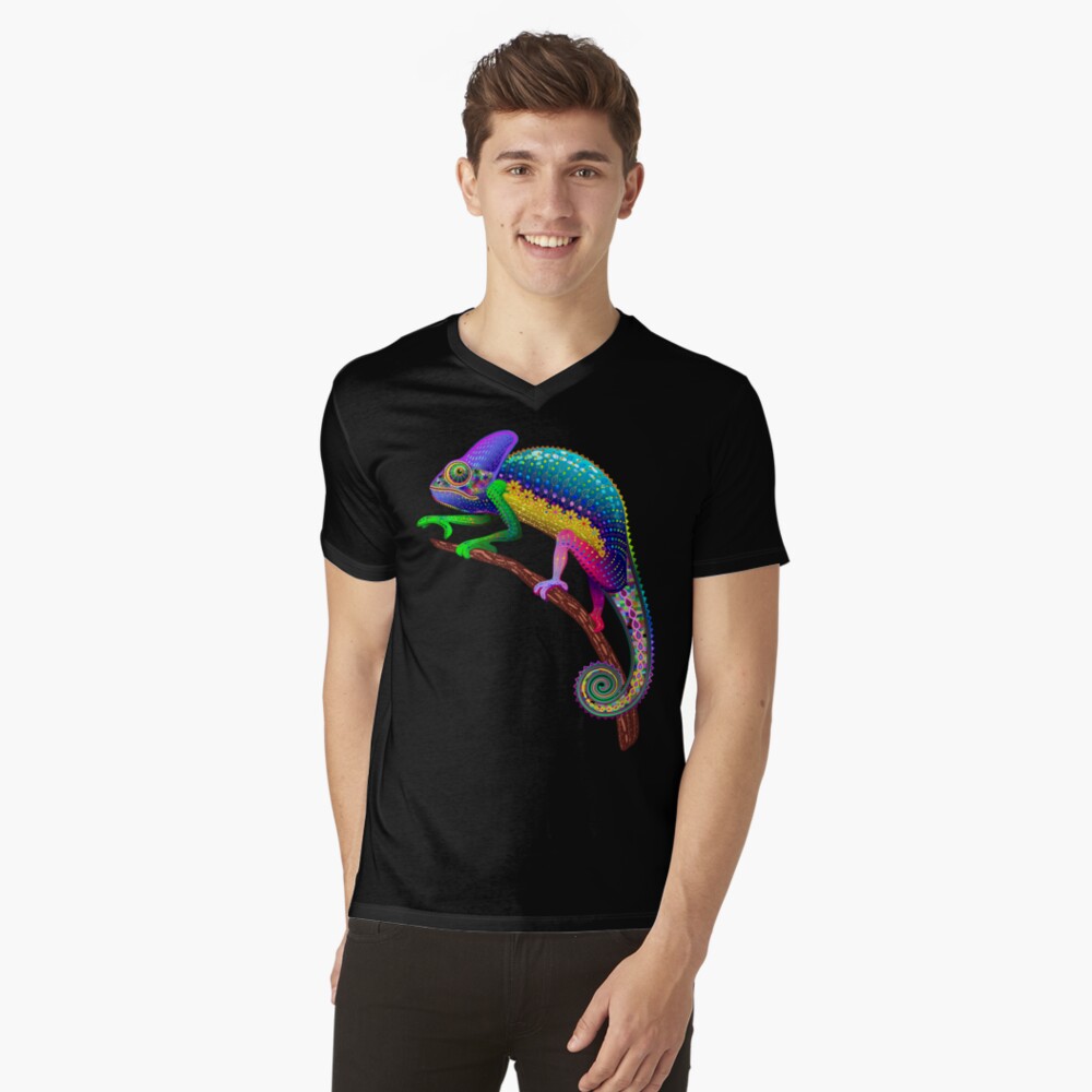 Item preview, V-Neck T-Shirt designed and sold by BluedarkArt.