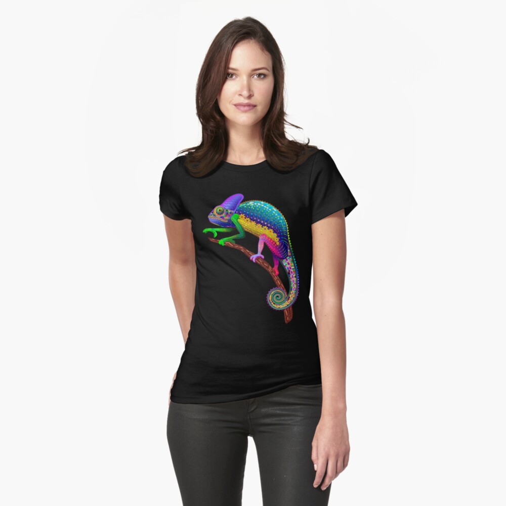 Item preview, Fitted T-Shirt designed and sold by BluedarkArt.