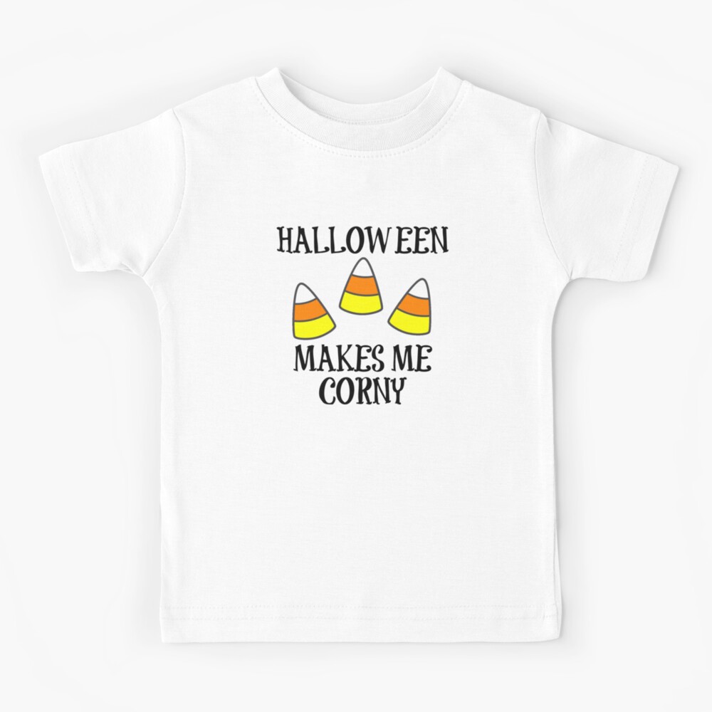 Candy Corn Halloween Design Kids T Shirt By Estellestar Redbubble - roblox candy corn hoodie