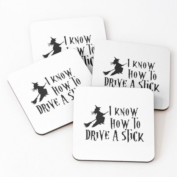 Item preview, Witch I Know How to Drive a Stick designed and sold by EstelleStar.