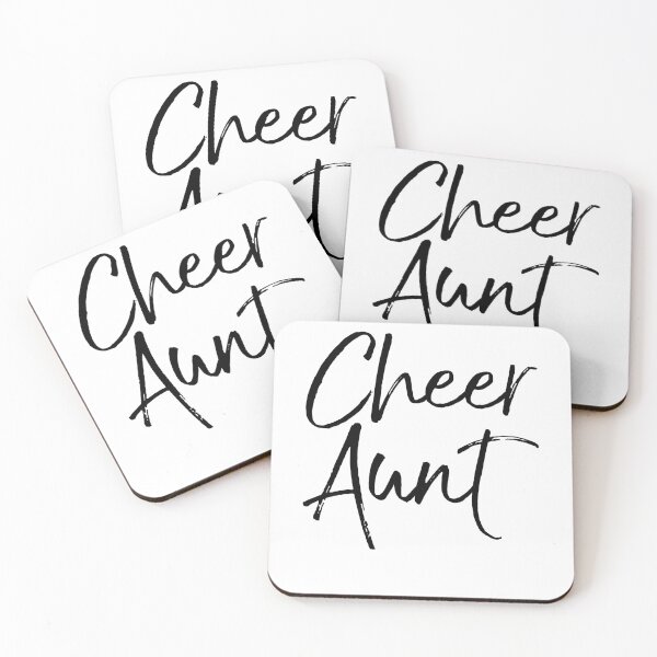 Artikelvorschau, Cheer Aunt Cheerleading Quote entworfen und verkauft von TNDesignStudio.
